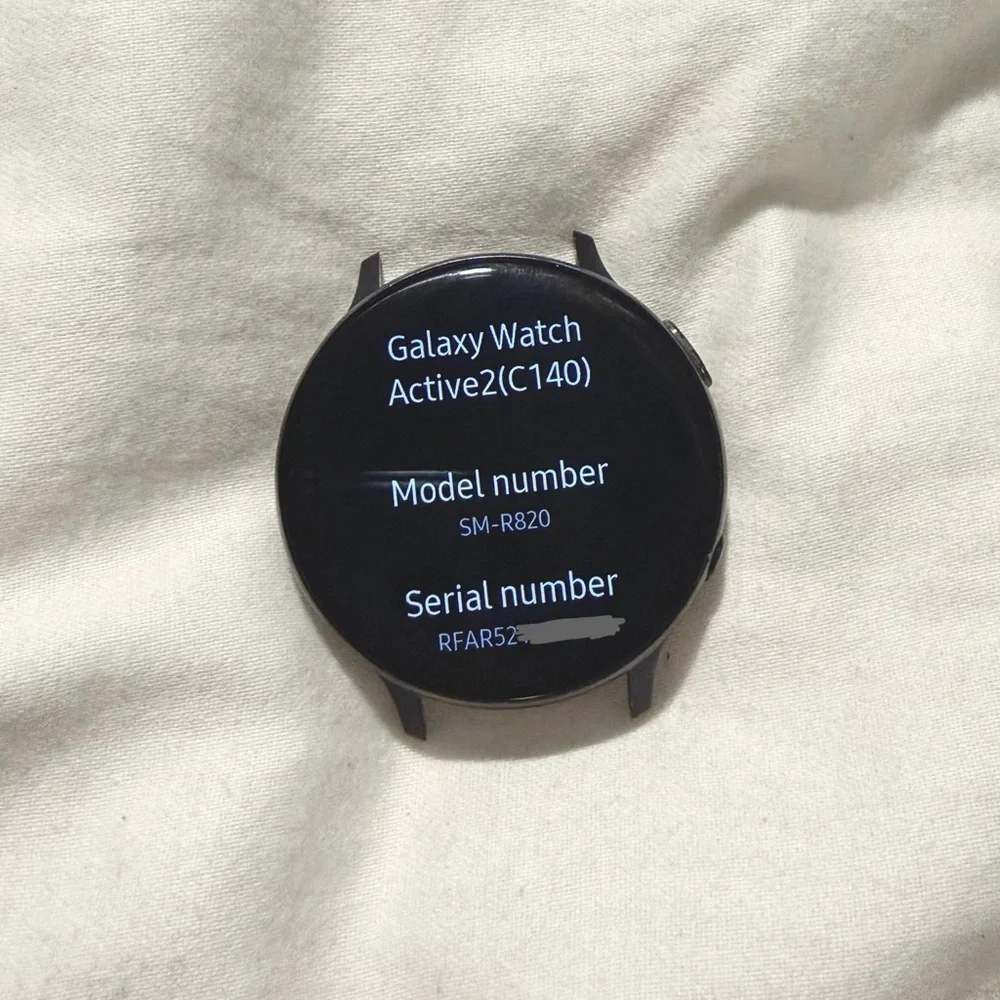 Samsung Active 2 Aqua Black Smartwatch 44mm